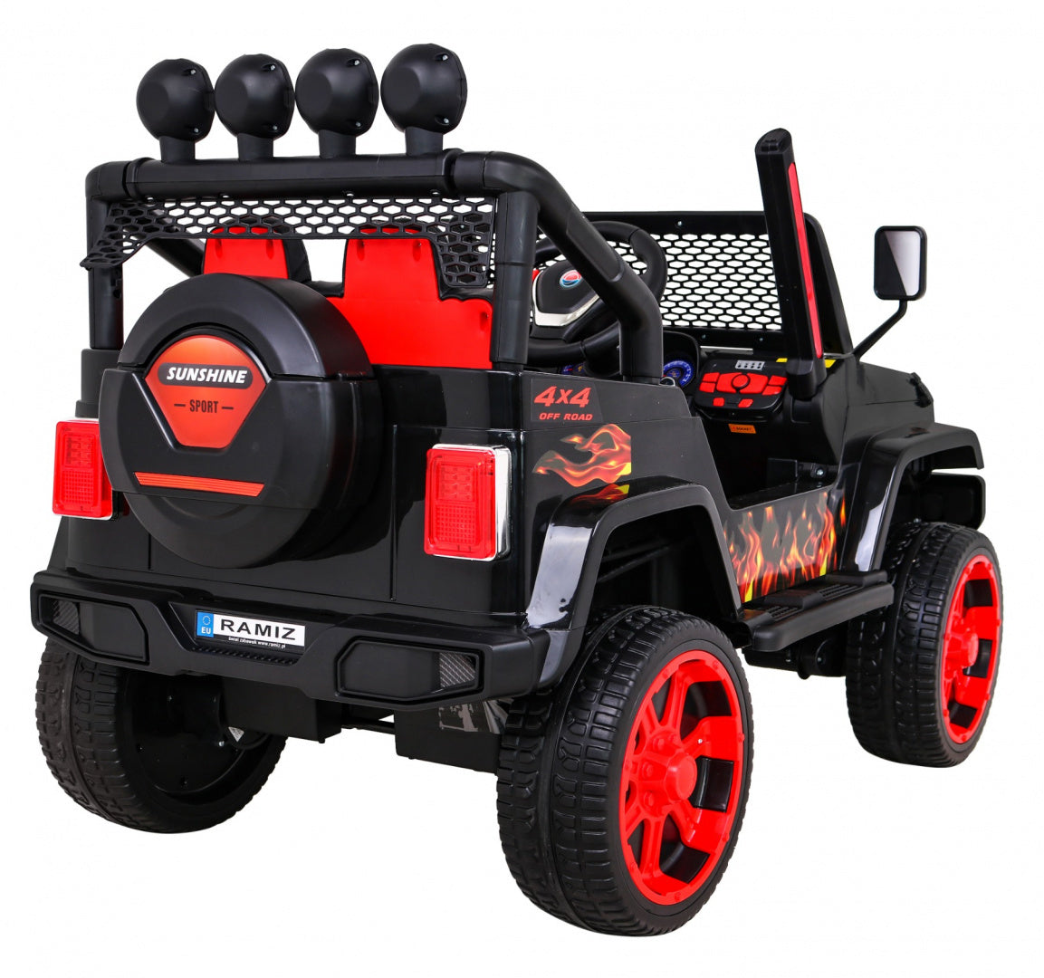 NOVI Raptor DRIFTER 4 × 4 Flames