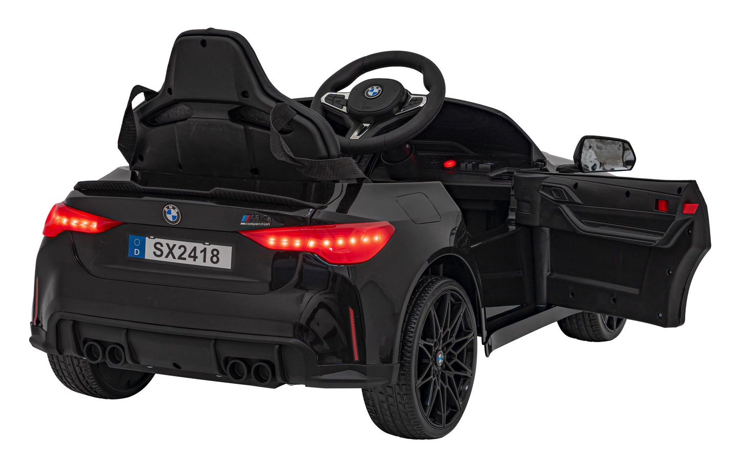 BMW M4 žute boje | Crna