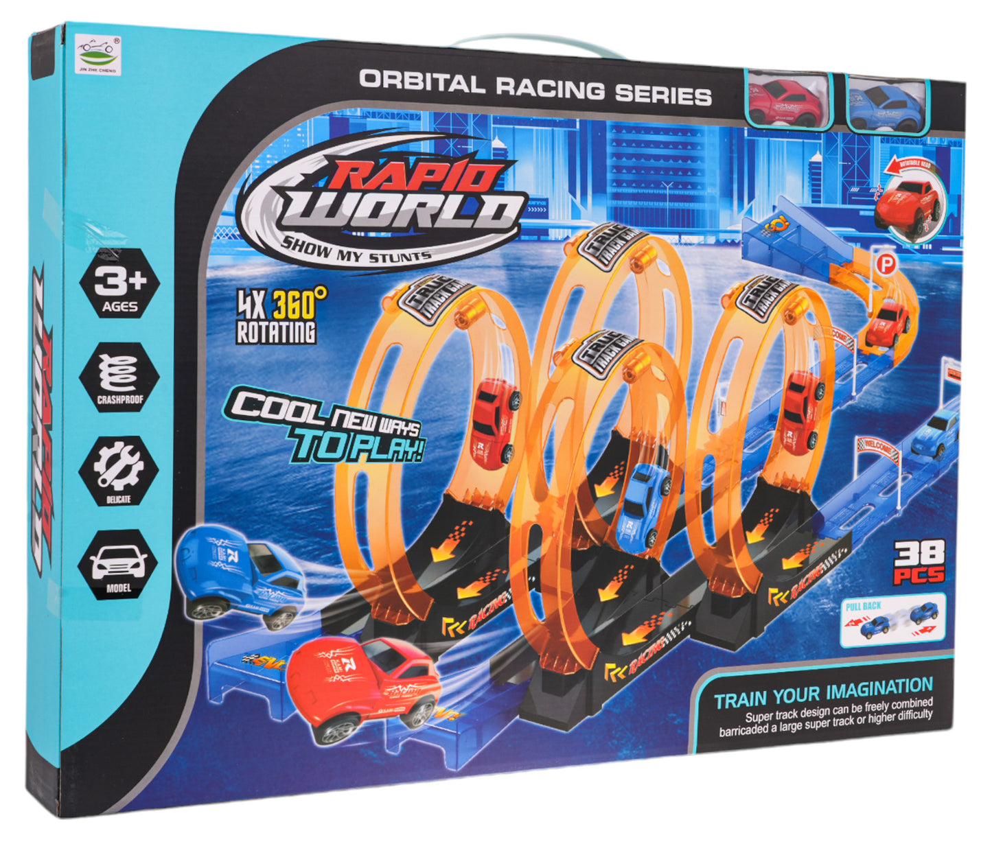 Burning Loop staza za autiće + Cars 38 kom