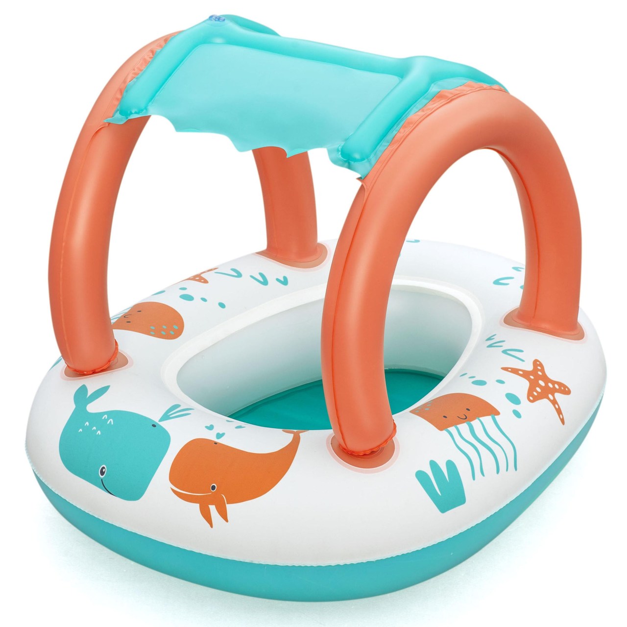 Ponton za vodu Life s krovom 84x67 cm BESTWAY