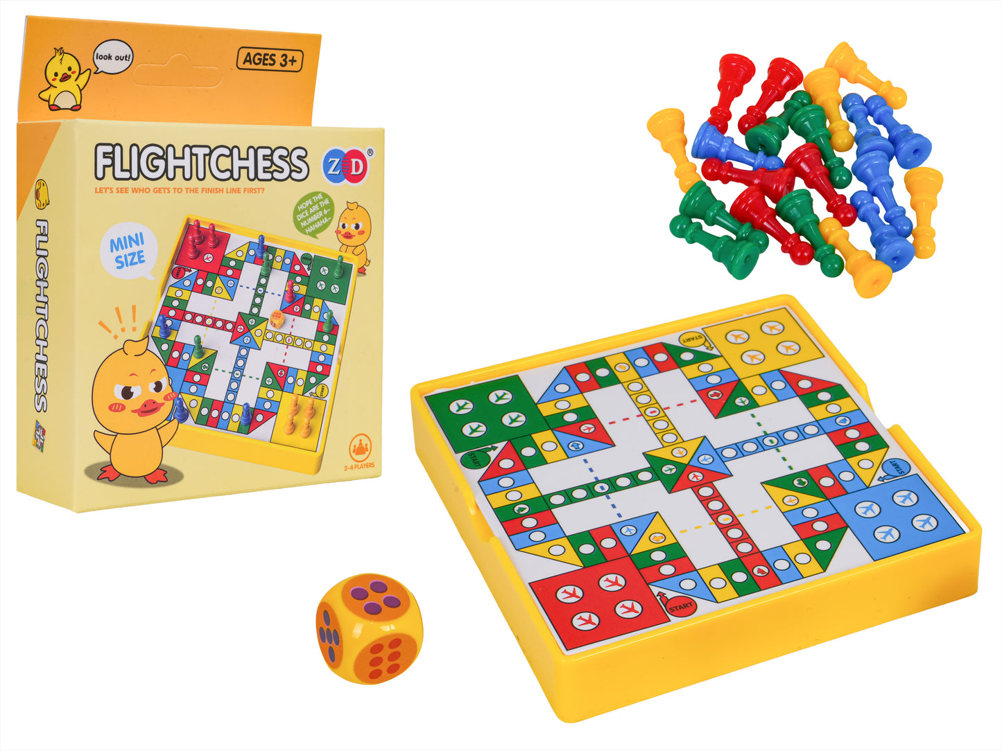 Društvena igra LUDO MINI patka