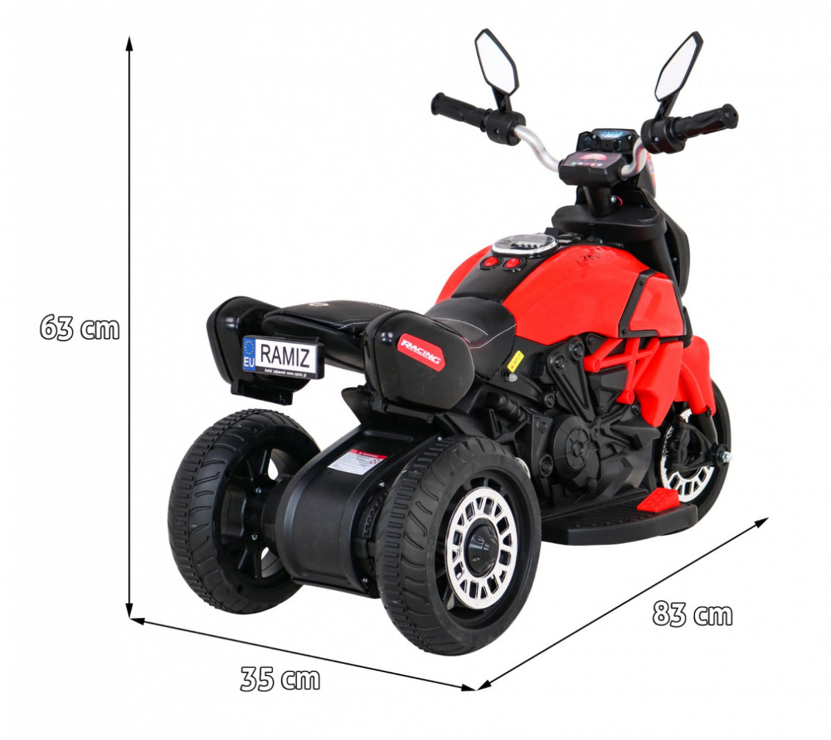 Motor Fast Tourist | Crvena