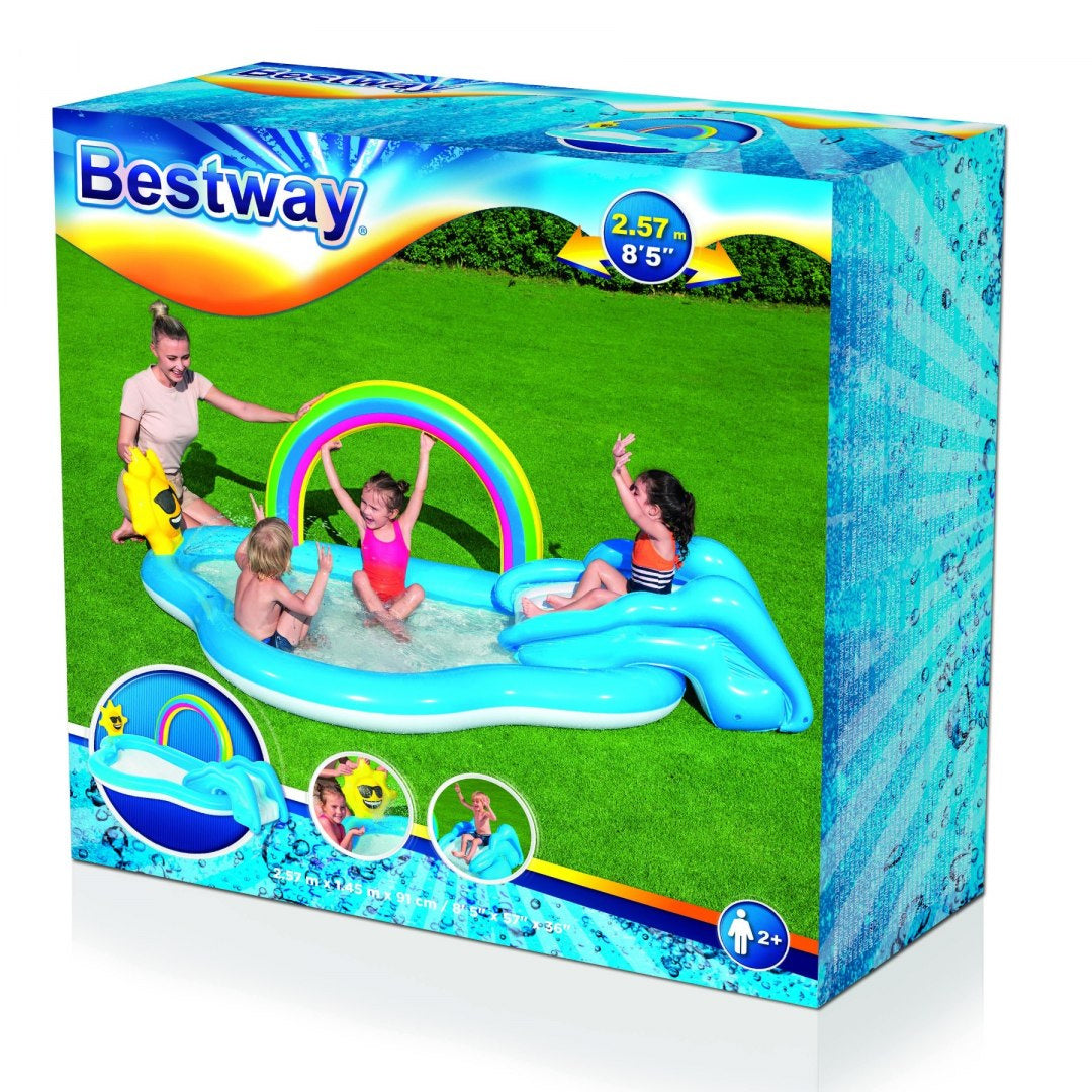 Igralište Sunny Rainbow 257 145 91cm BESTWAY