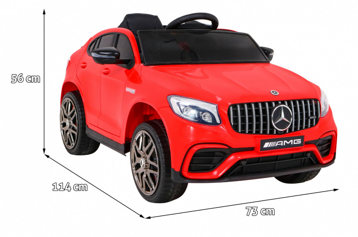 Mercedes Benz GLC63S | Crvena