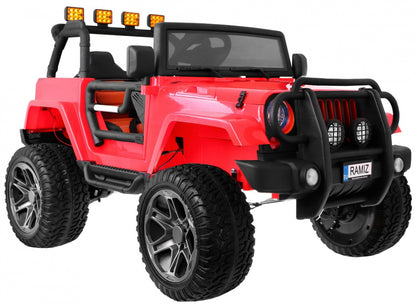 Monster Jeep 4 × 4 crveni