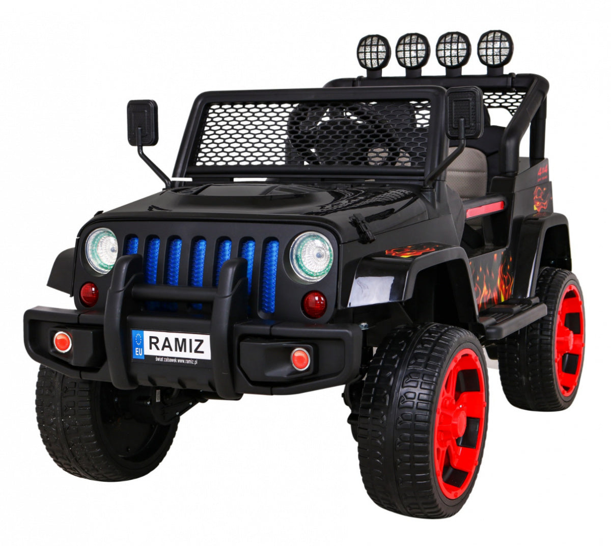 NOVI Raptor DRIFTER 4 × 4 Flames