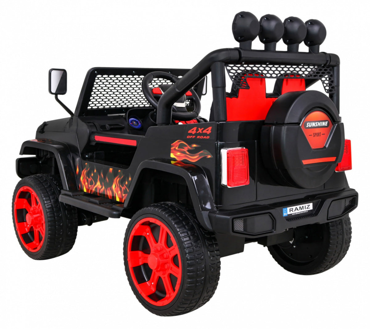 NOVI Raptor DRIFTER 4 × 4 Flames