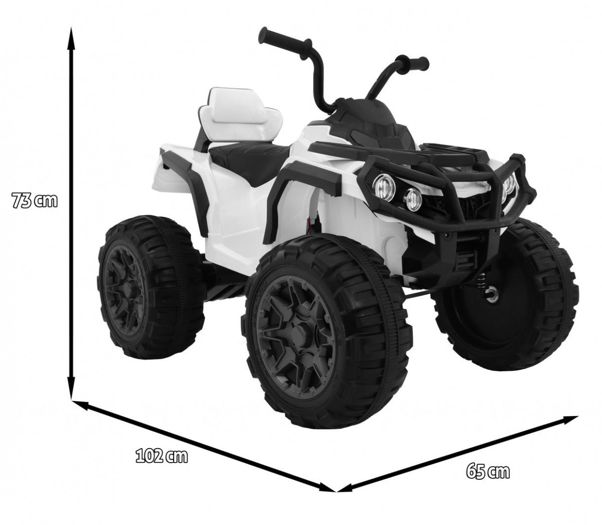 Quad ATV 2 4 GHz bijeli