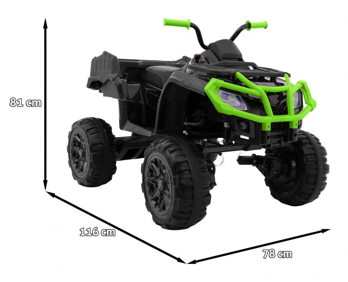 Quad XL ATV, daljinski upravljač 2 4 GHZ i | Zelena
