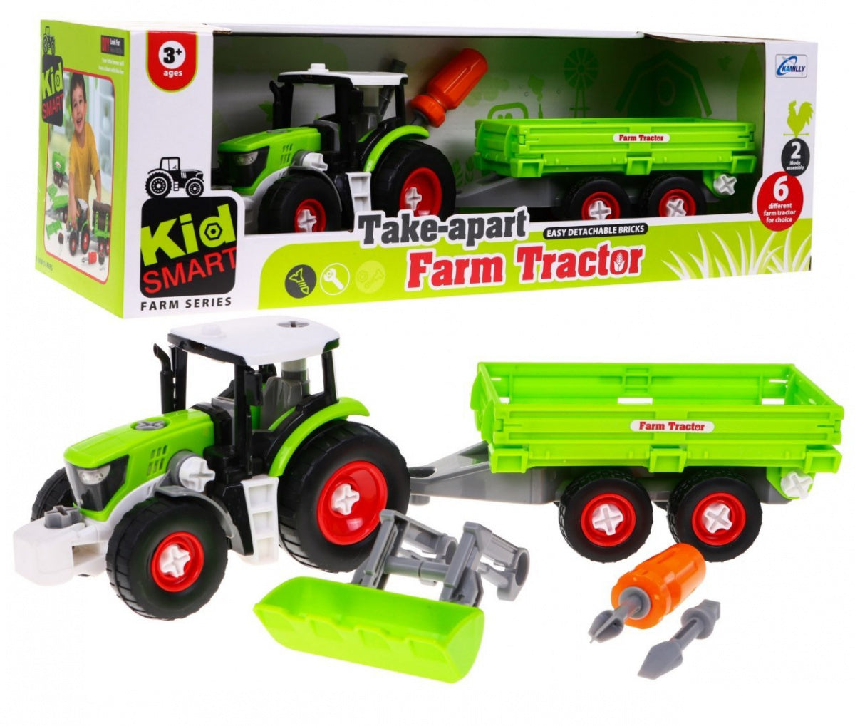 Višedijelni traktor s prikolicom