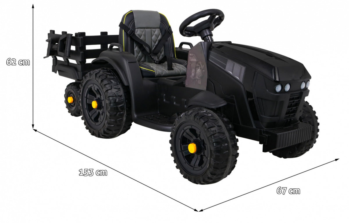 Traktor Titanium S Prikolicom | Crna