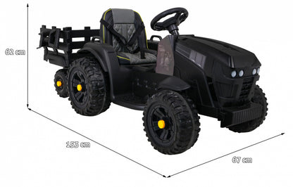 Traktor Titanium S Prikolicom | Crna