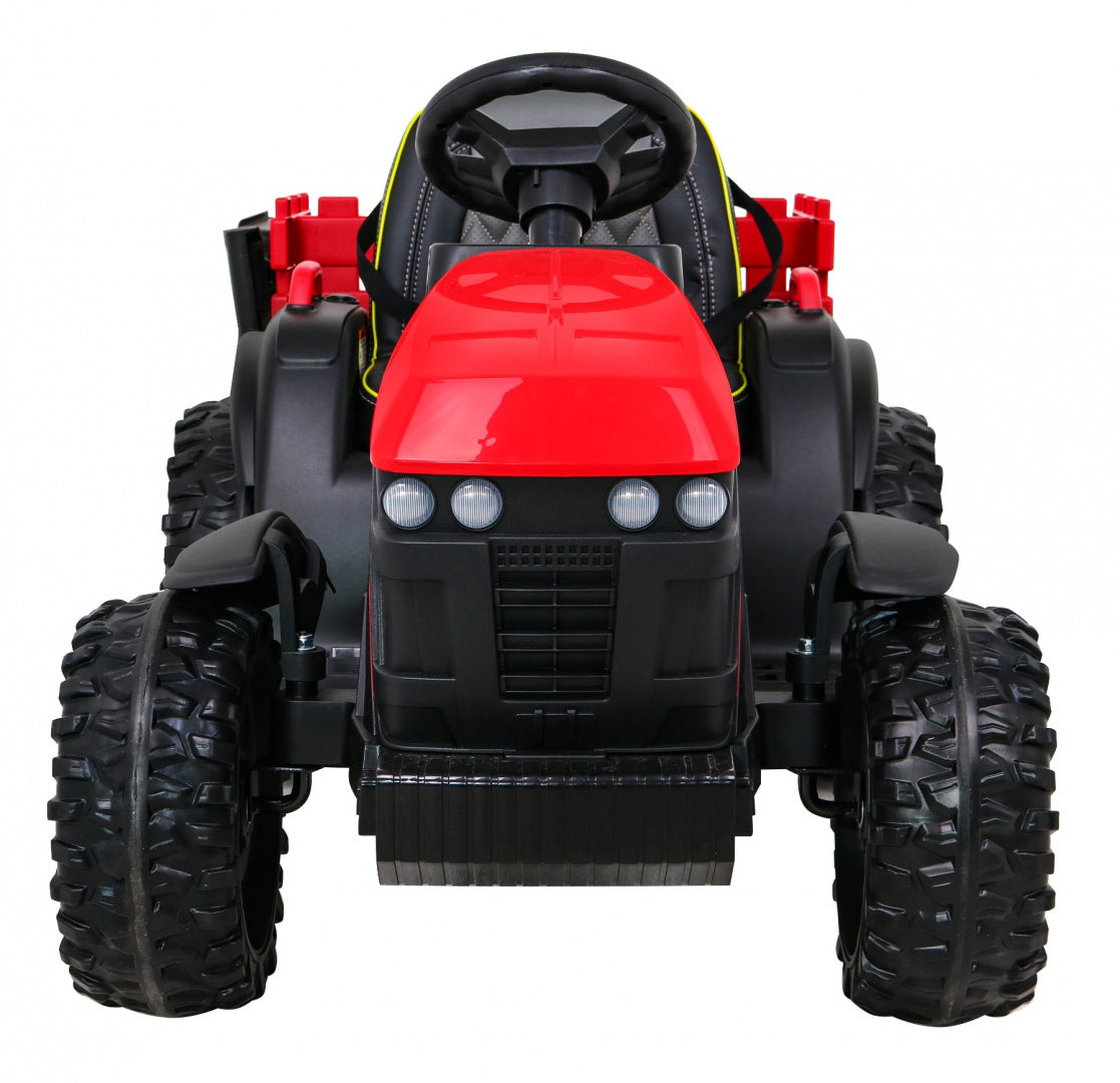Traktor Titanium S Prikolicom | Crvena