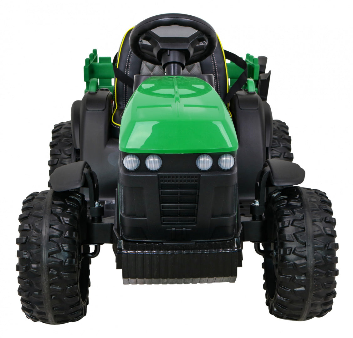 Traktor Titanium S Prikolicom | Zelena