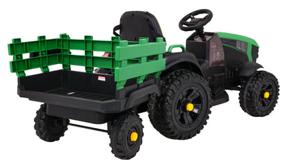 Traktor Titanium S Prikolicom | Zelena