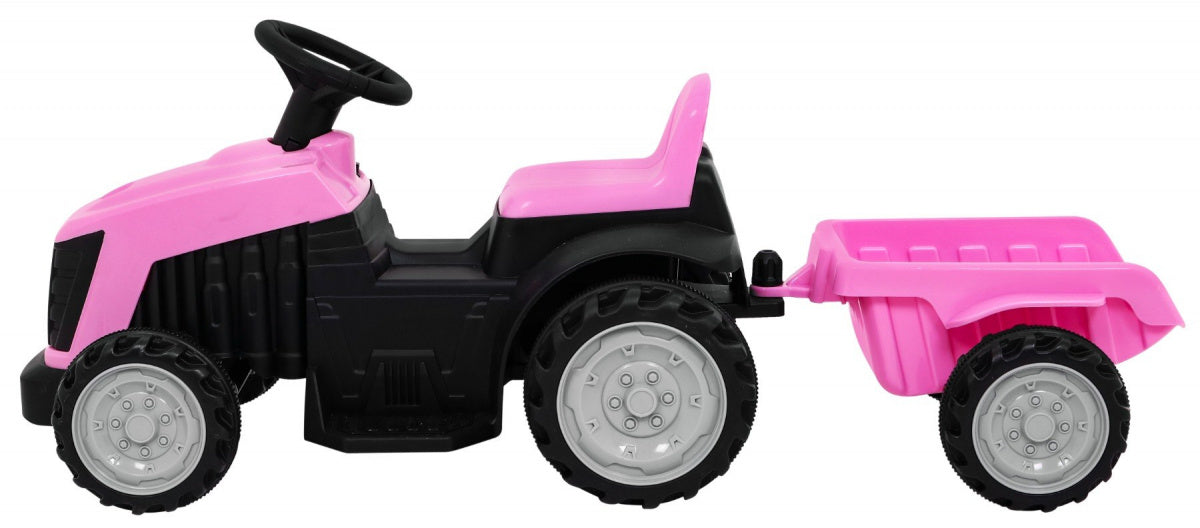 Traktor s prikolicom Pink