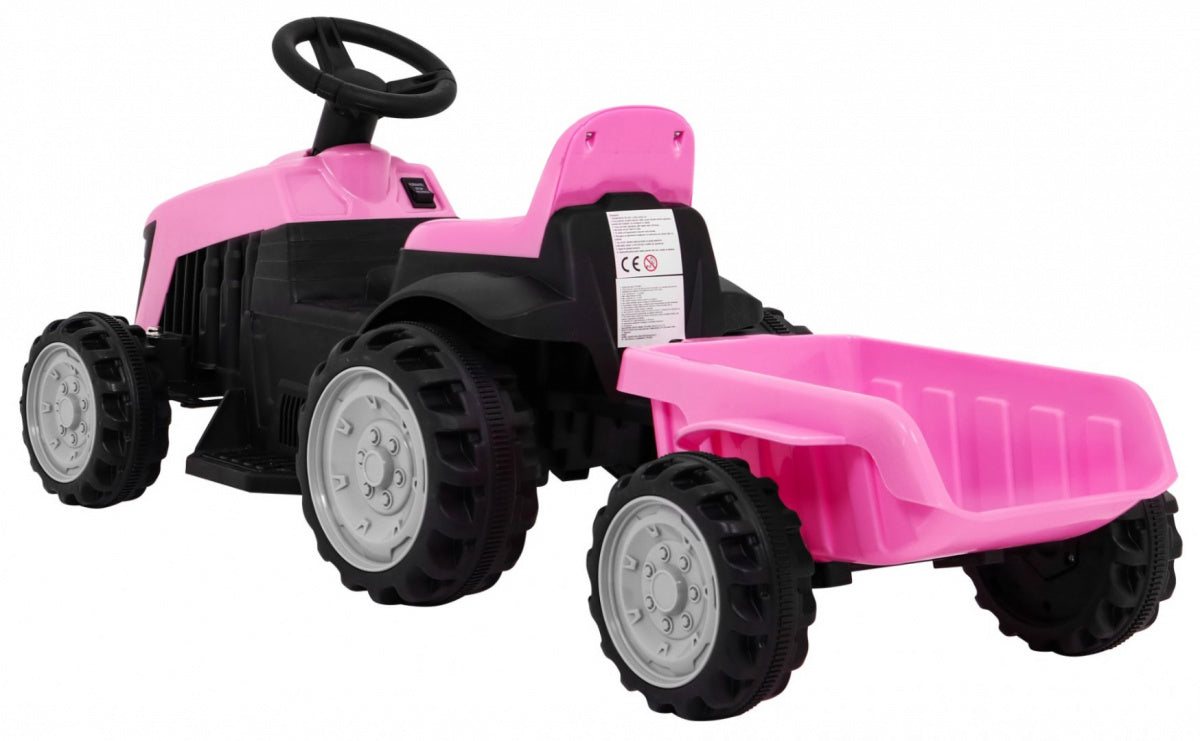 Traktor s prikolicom Pink