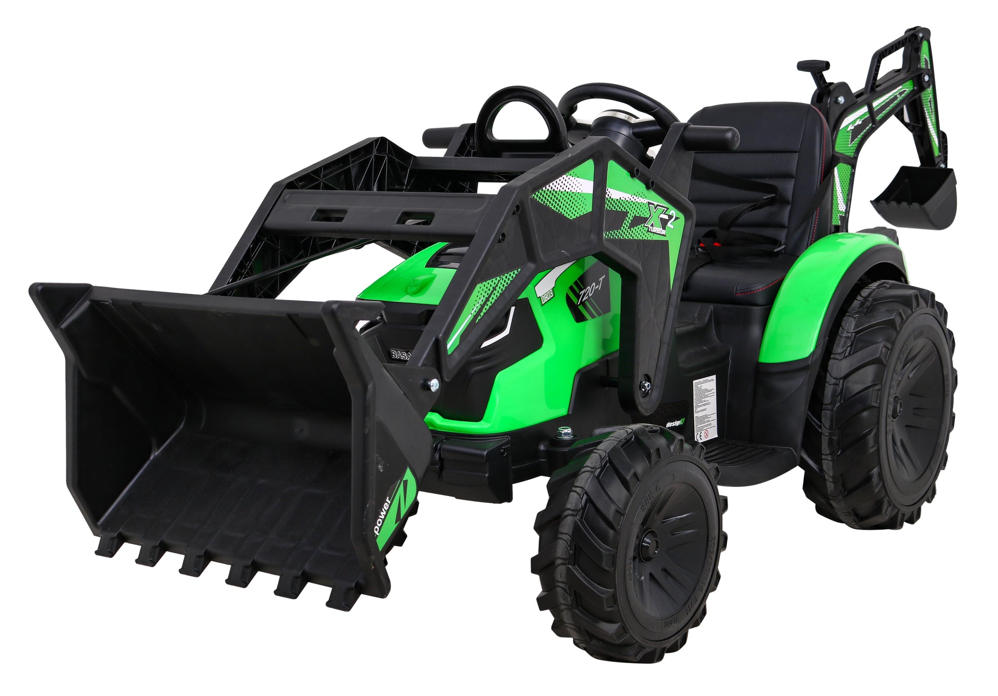 Buggy traktor s prikolicom 720-T | Zelena