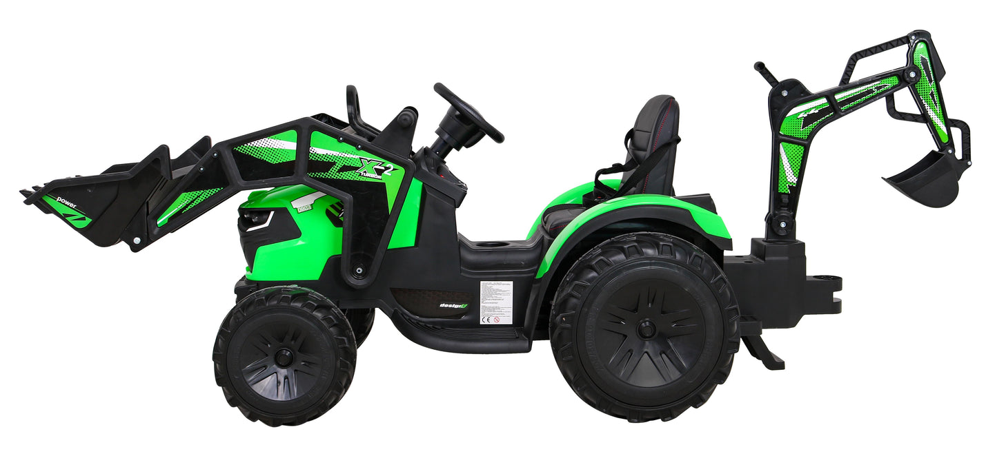 Buggy traktor s prikolicom 720-T | Zelena