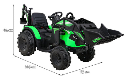 Buggy traktor s prikolicom 720-T | Zelena