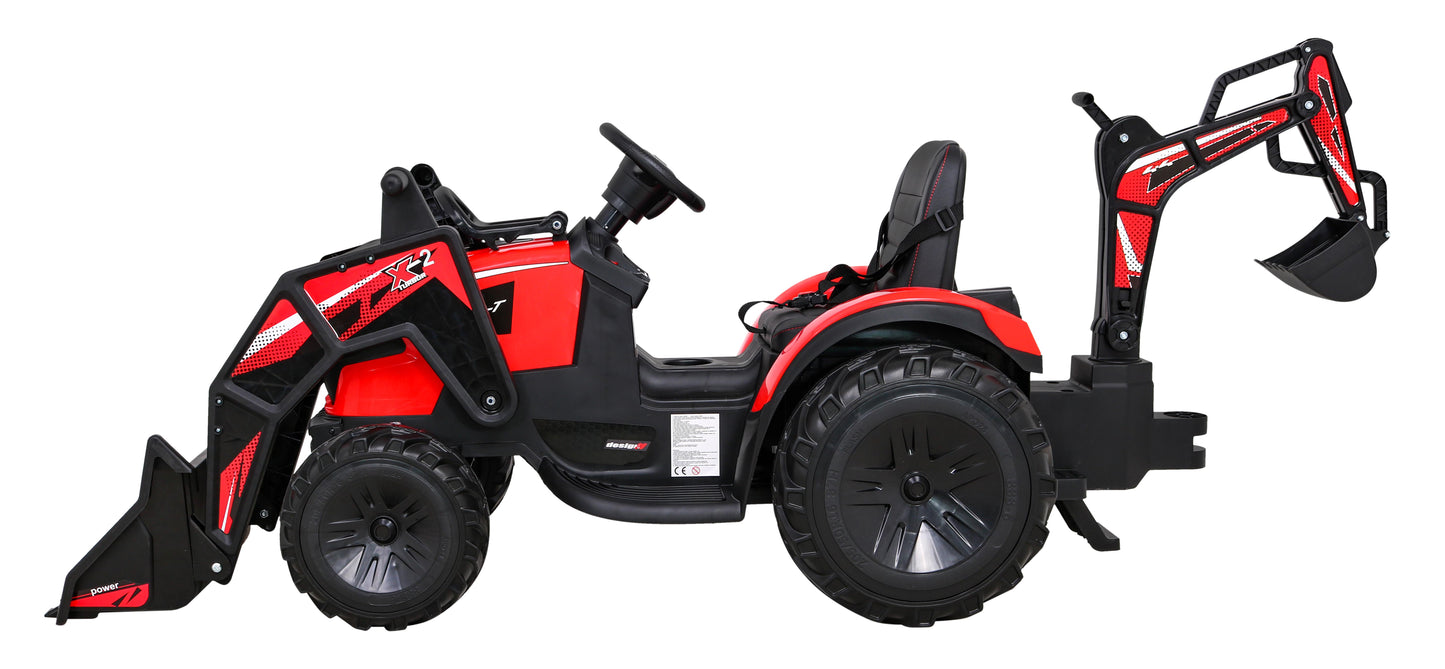 Buggy traktor s prikolicom 720-T | Crvena