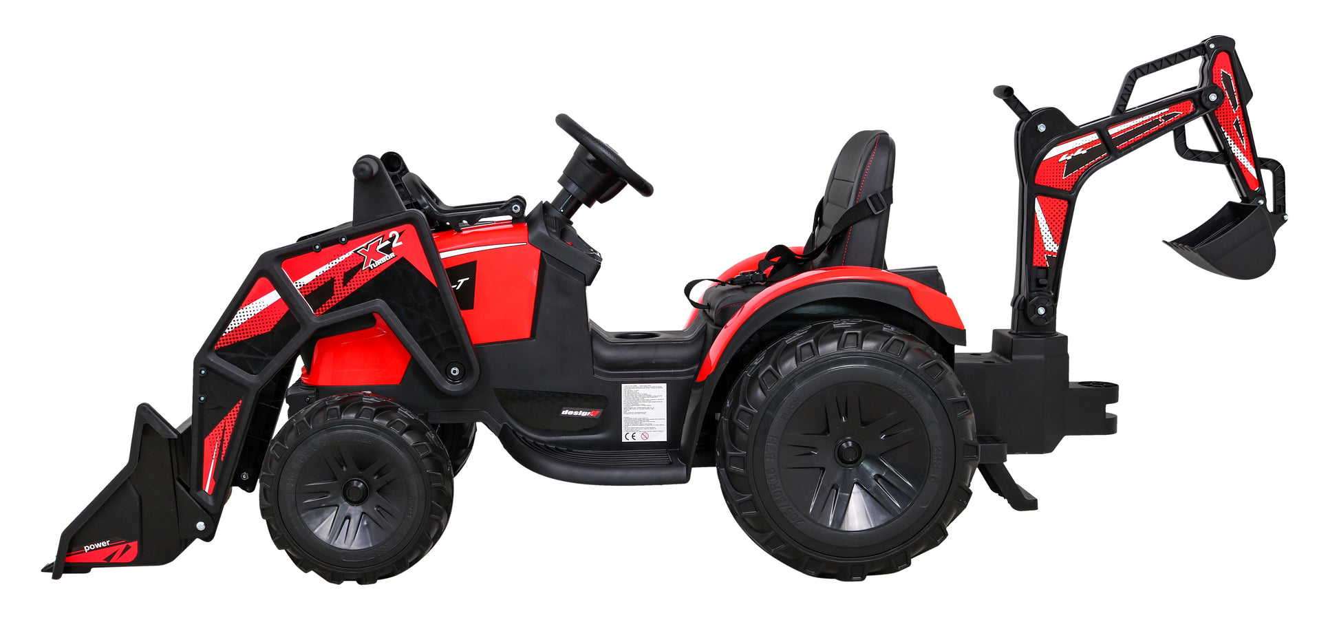Buggy traktor s prikolicom 720-T | Crvena