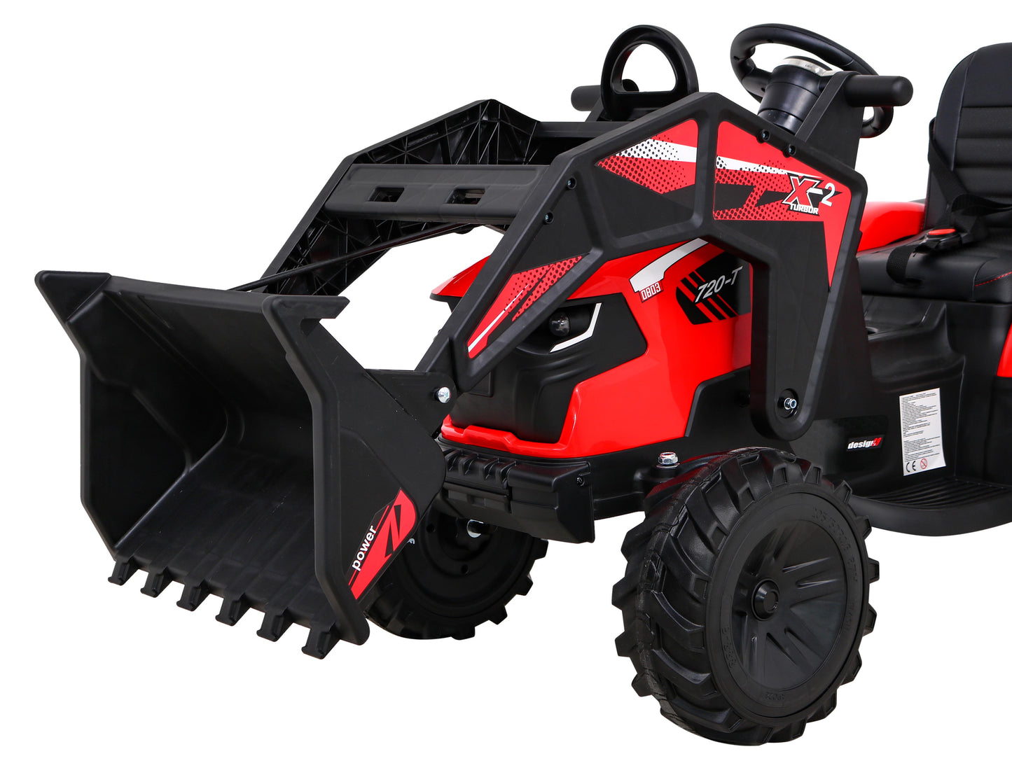 Buggy traktor s prikolicom 720-T | Crvena