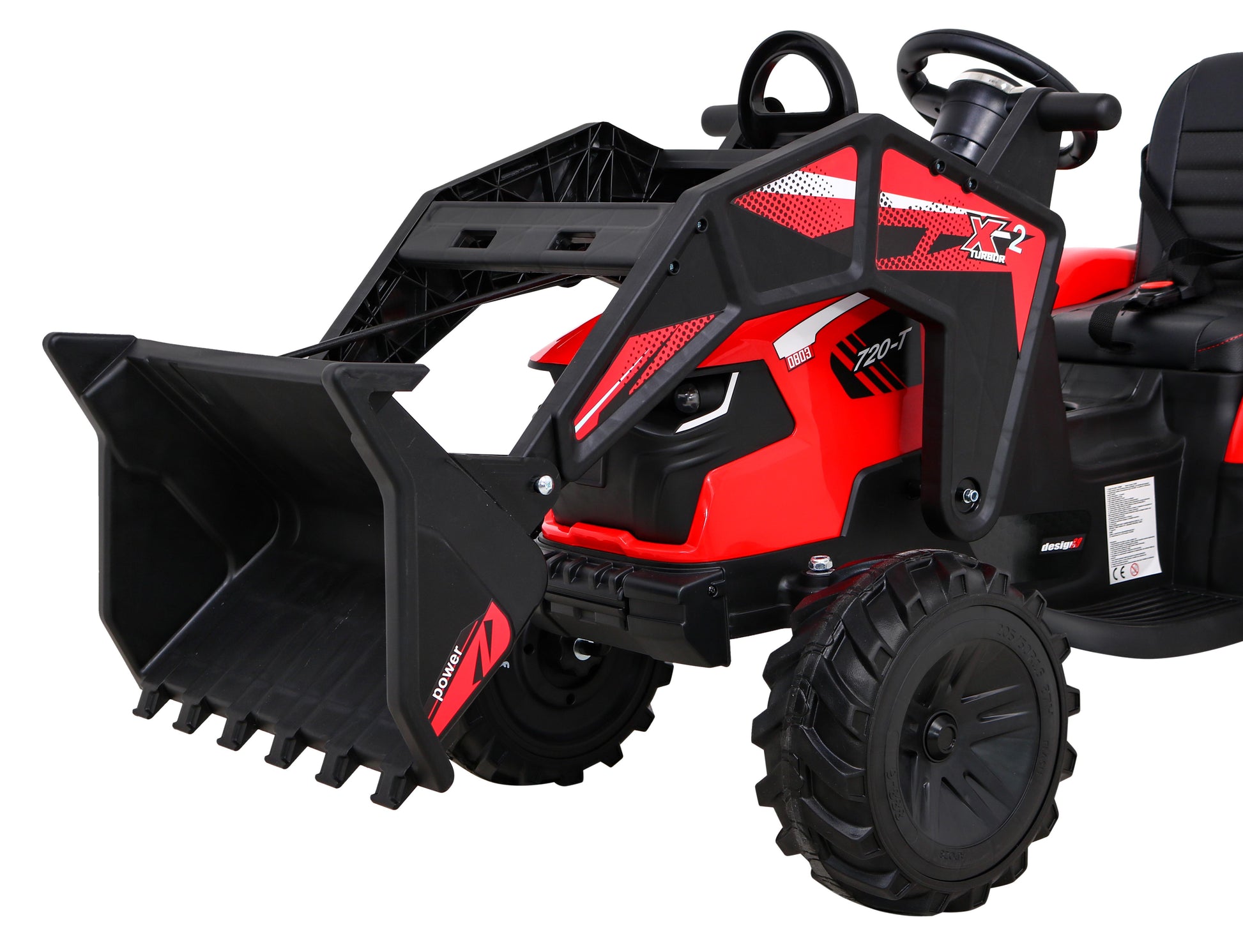 Buggy traktor s prikolicom 720-T | Crvena