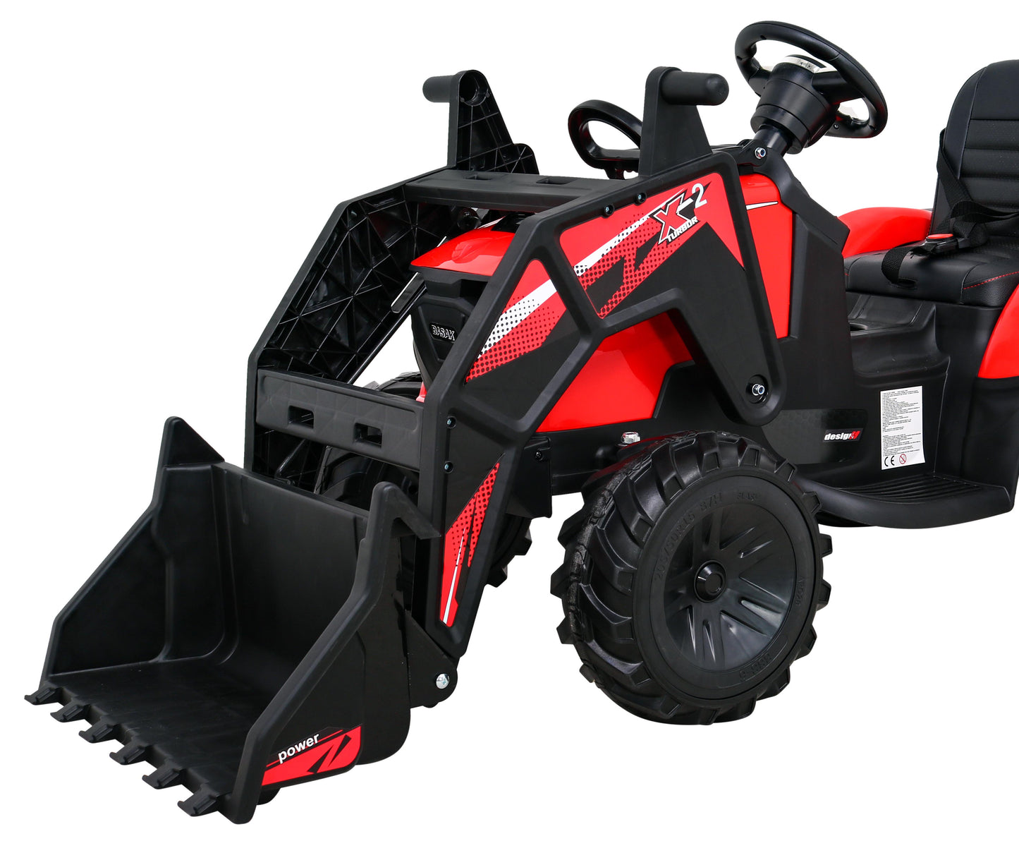 Buggy traktor s prikolicom 720-T | Crvena