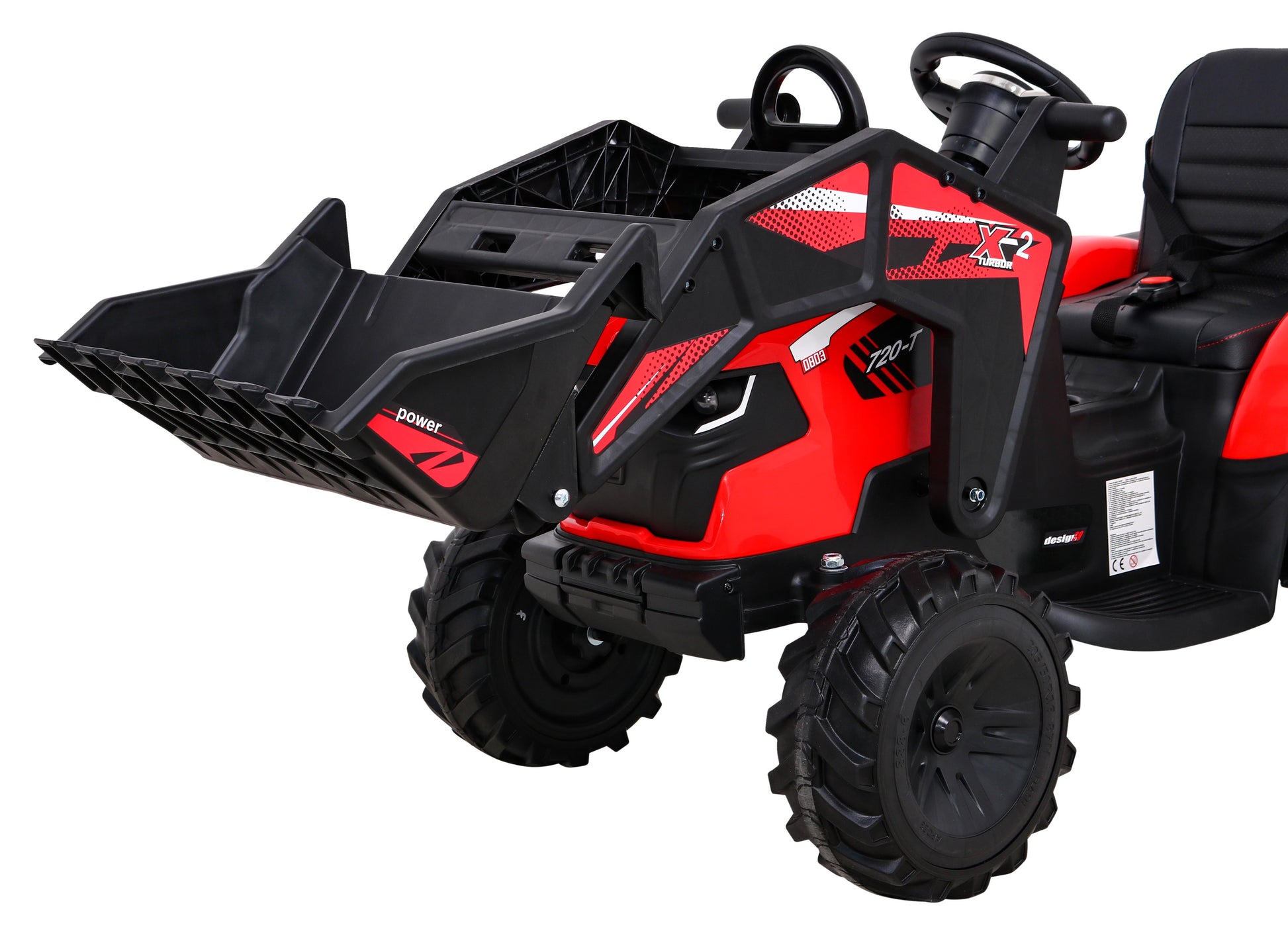 Buggy traktor s prikolicom 720-T | Crvena