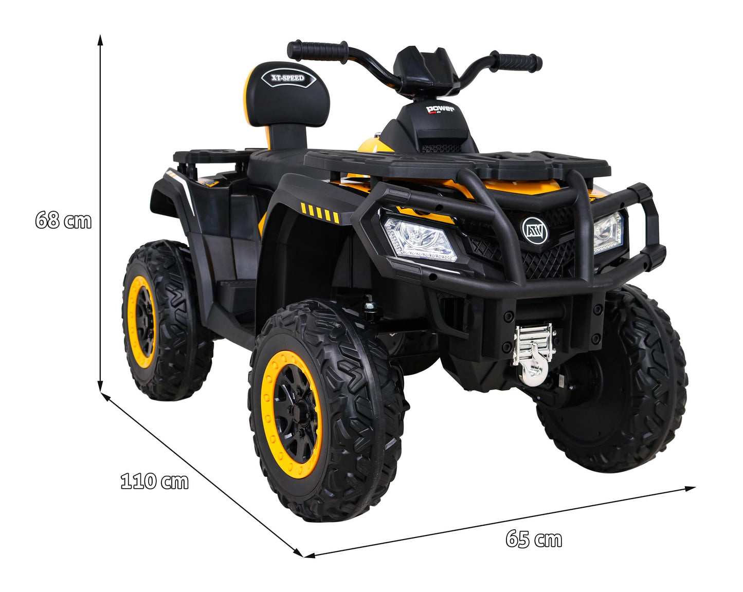 Quad XT-SPEED 4x4 | Žuta