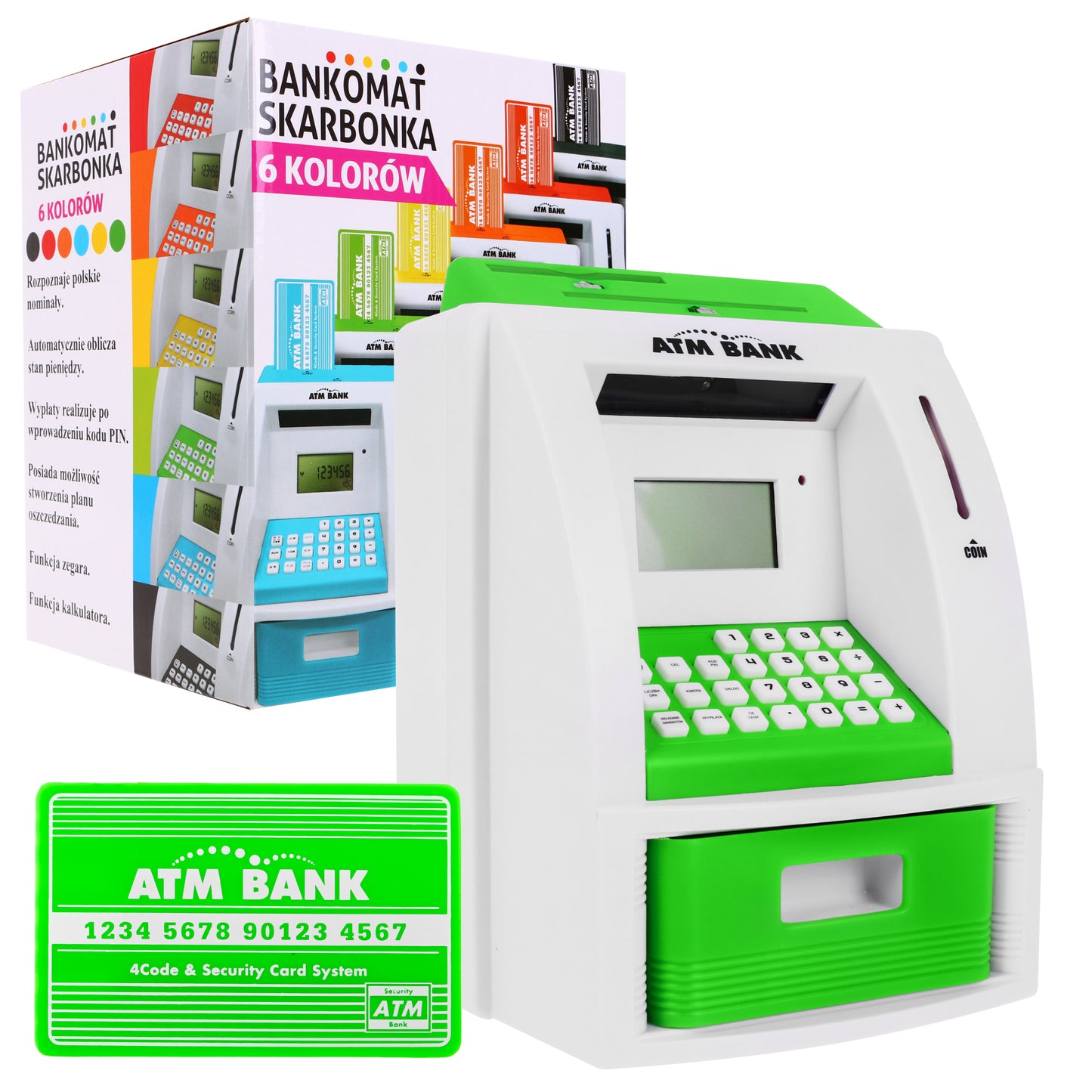 Bankomat PL — Crna | Zelena