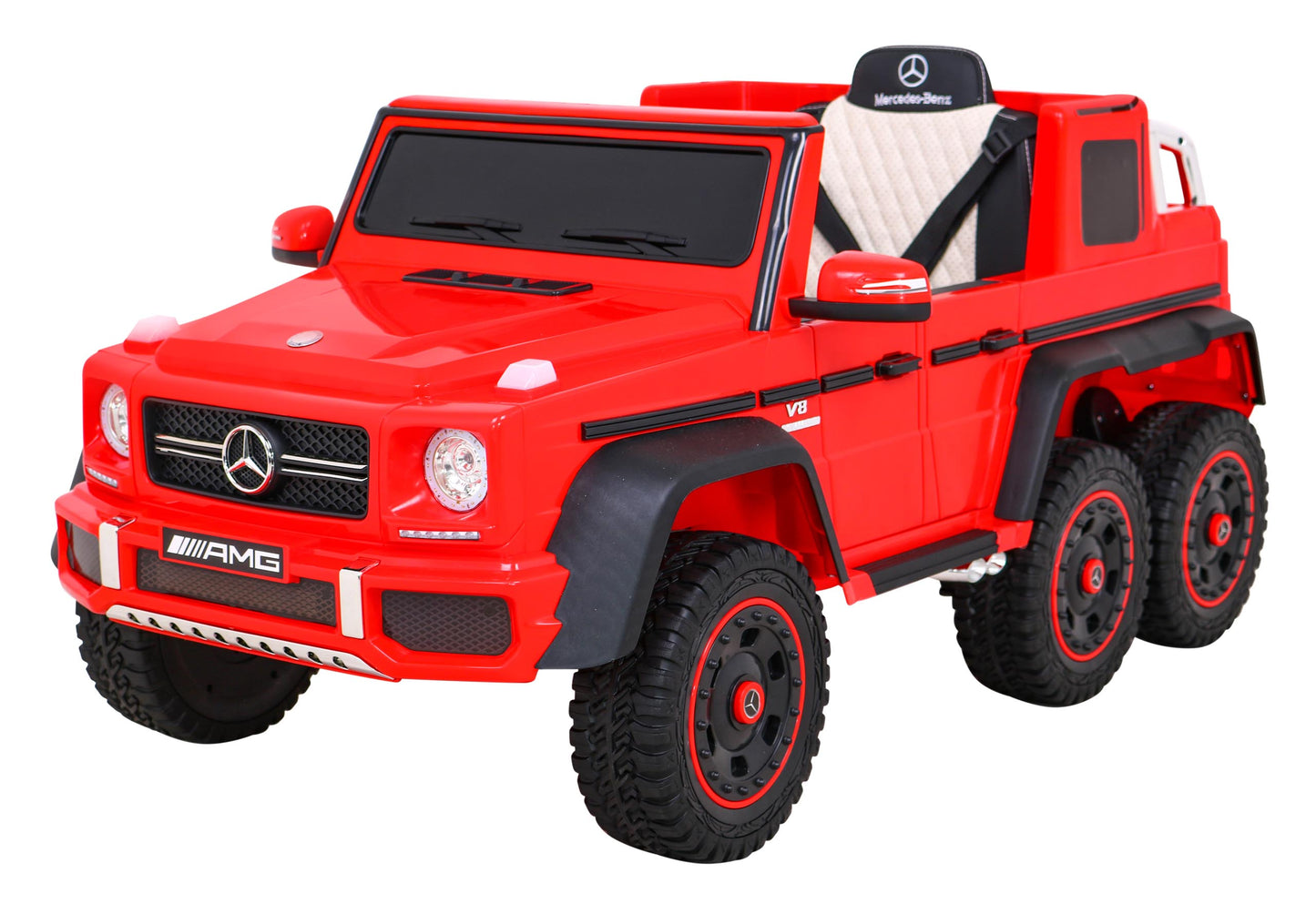 Mercedes G63 6x6 AMG crveno