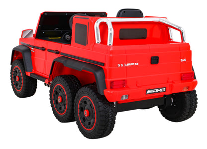 Mercedes G63 6x6 AMG crveno