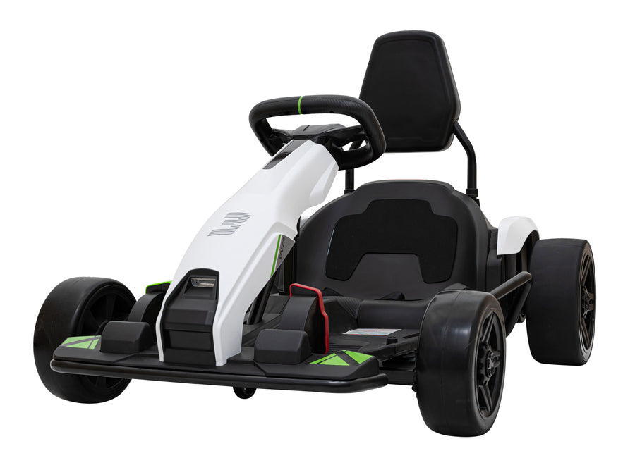 Gokart Fast 3 Drift bijele boje | Bijela