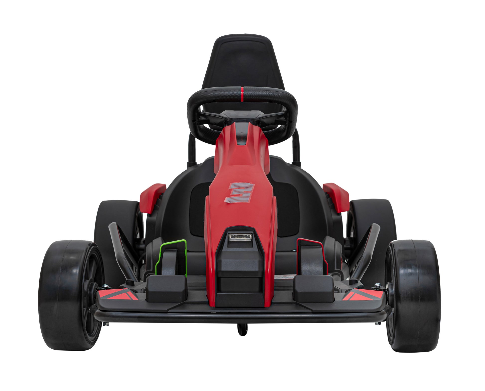 Gokart Fast 3 Drift bijele boje | Crvena