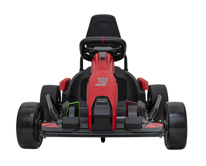 Gokart Fast 3 Drift bijele boje | Crvena