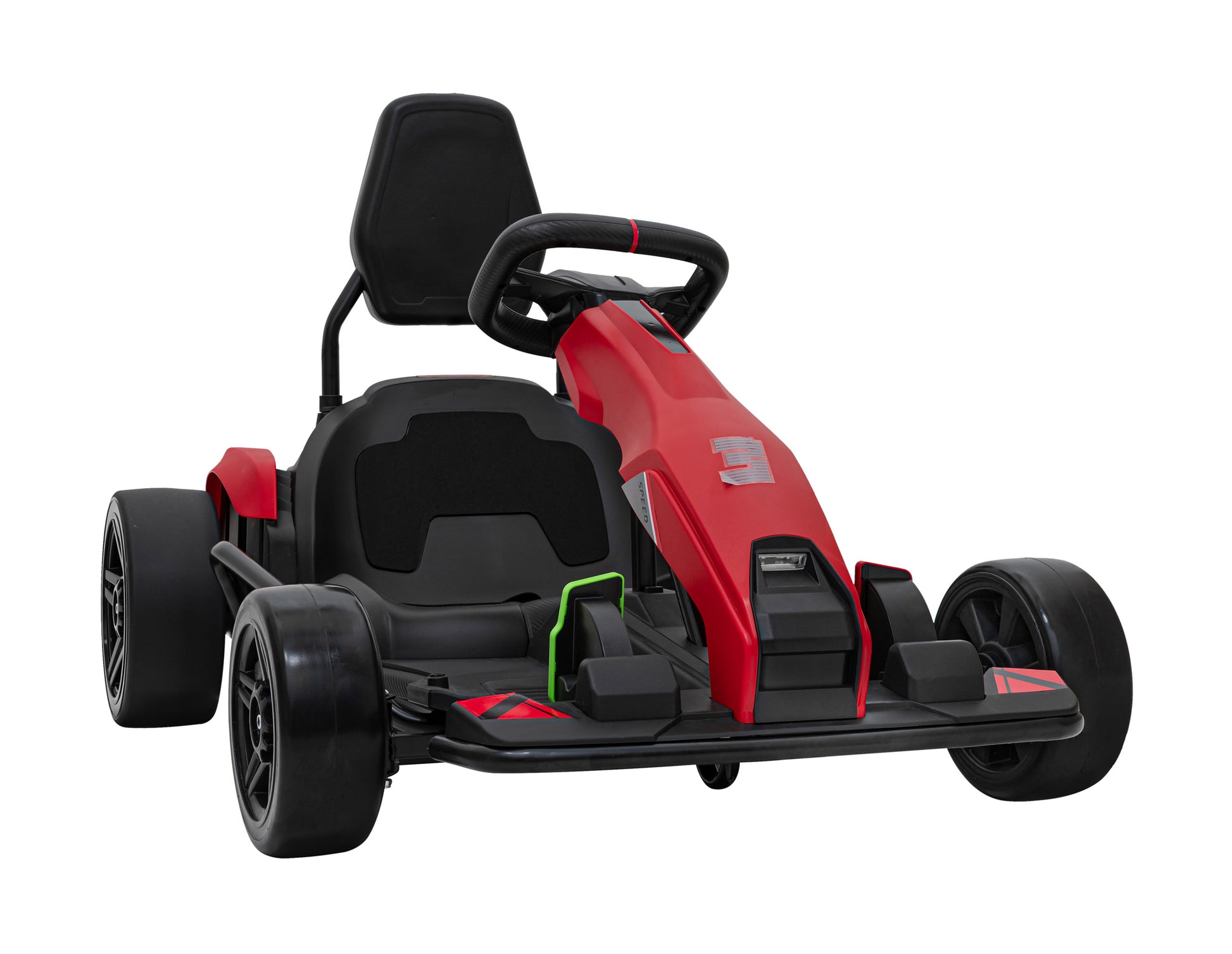 Gokart Fast 3 Drift bijele boje | Crvena