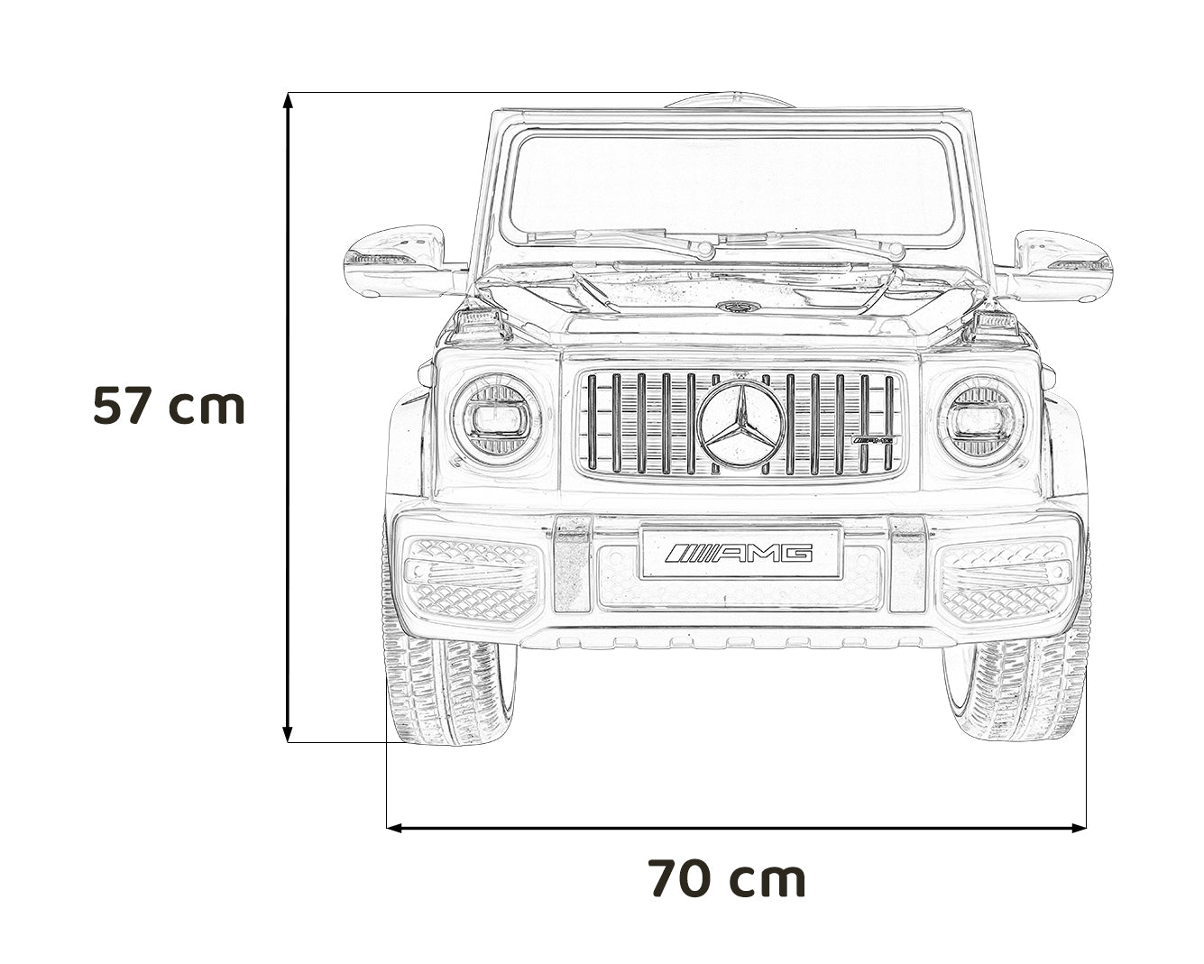 Mercedes G63 crvena