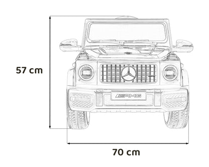 Mercedes G63 crvena