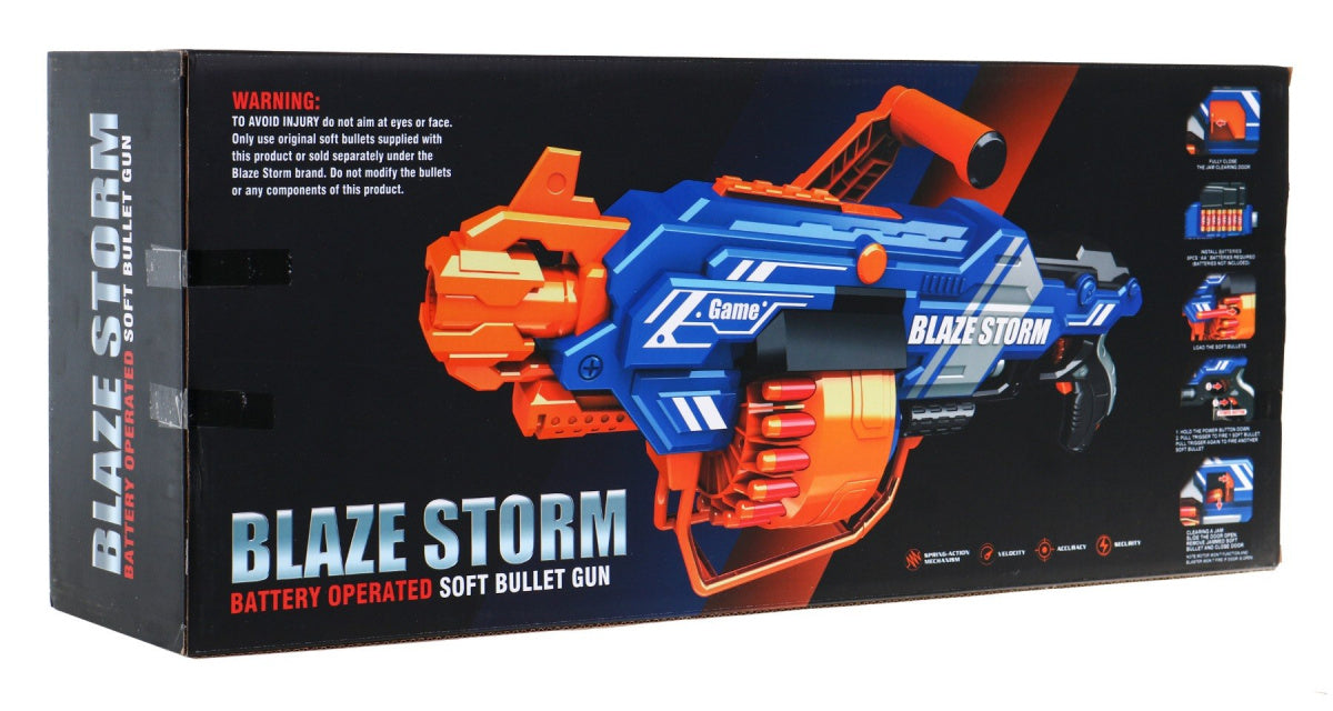 Blaze Storm Large Machine Gun — Plava