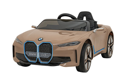 BMW I4 zlatni