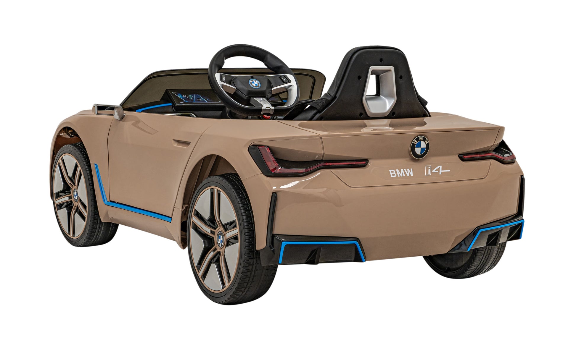 BMW I4 zlatni