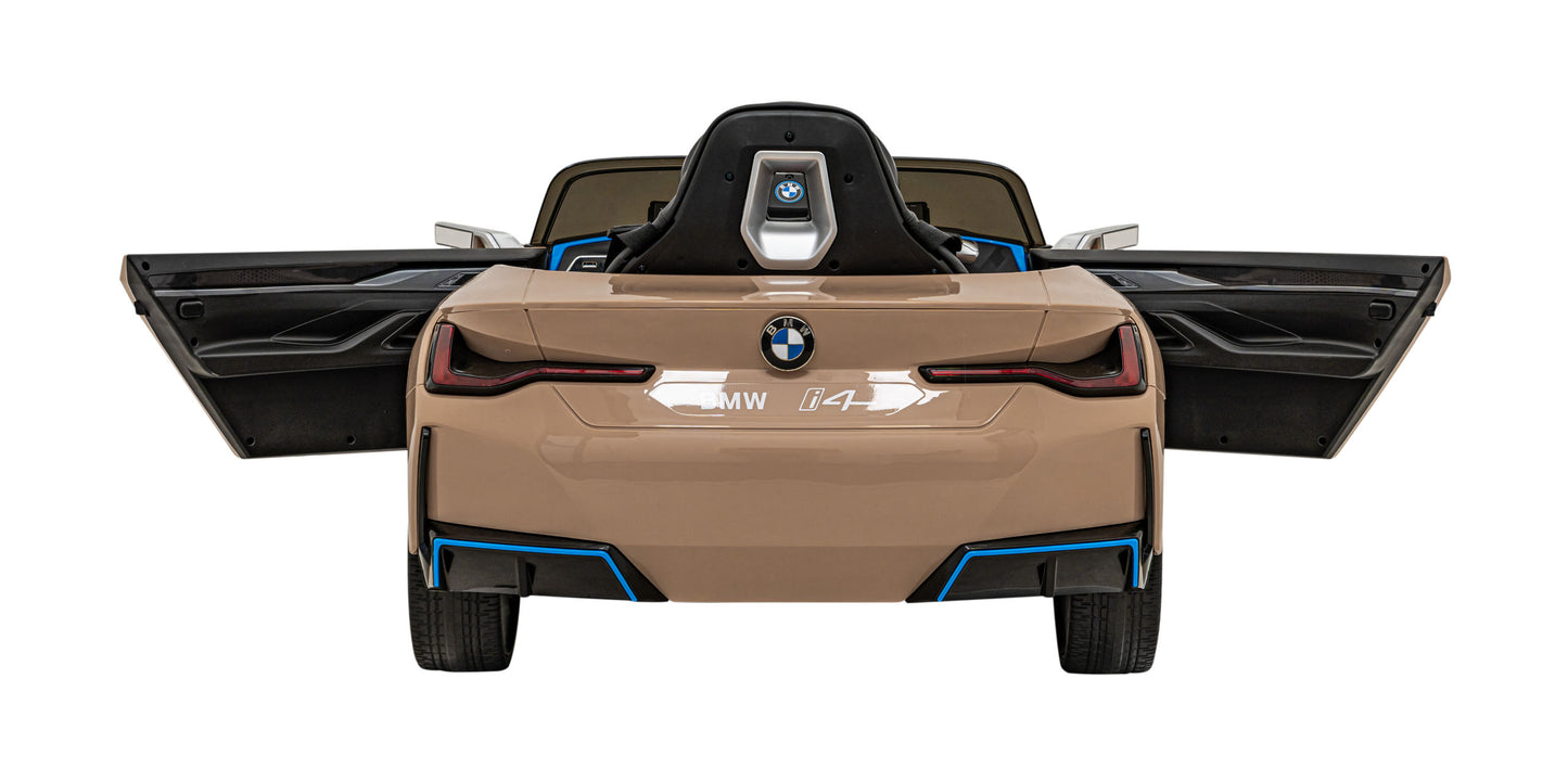BMW I4 zlatni