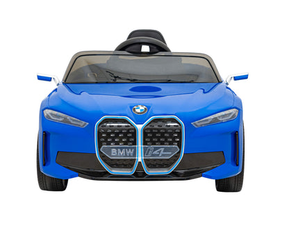 BMW I4 plavi