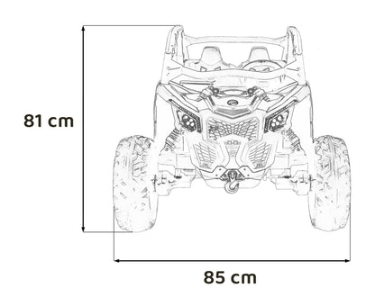 Buggy Maverick Turbo RR | Crvena