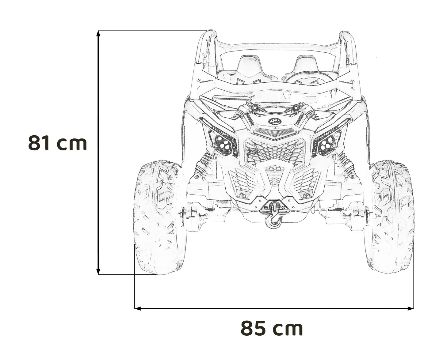 Buggy Maverick Turbo RR | Crna