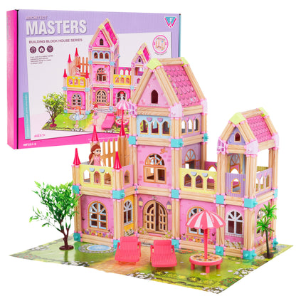Drvena kućica dodaci 183 kom