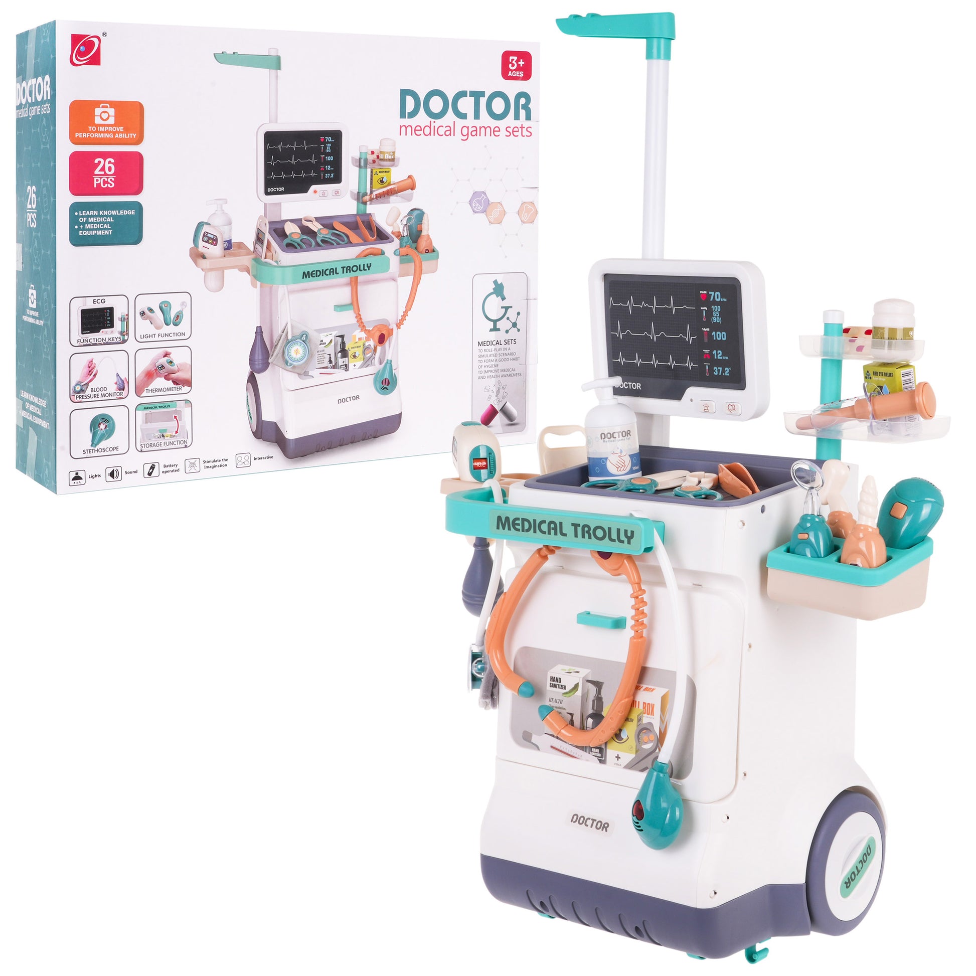 ECG doktor's Set 26 kom