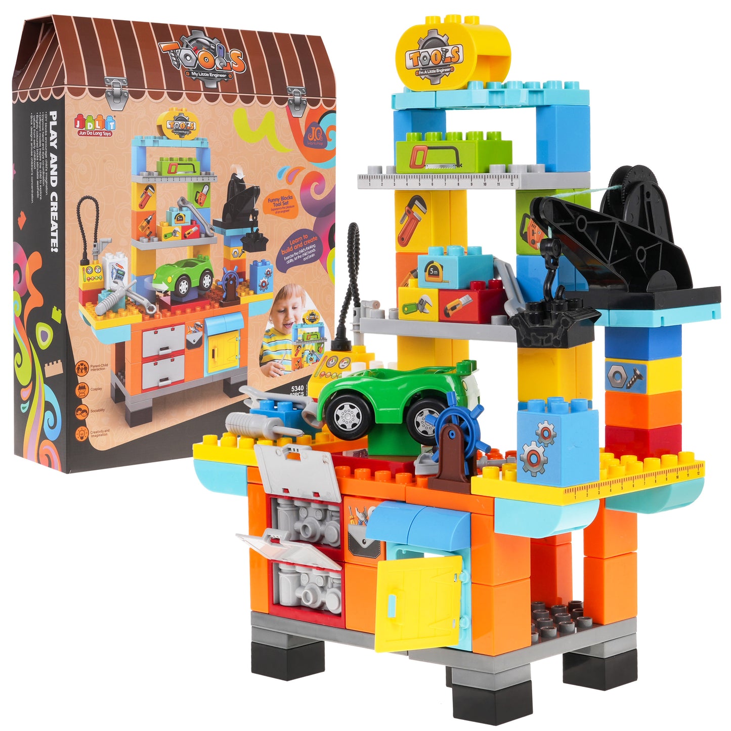 Mega Blocks 92el. Radionica